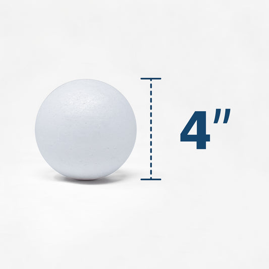 4 inch polystyrene foam ball