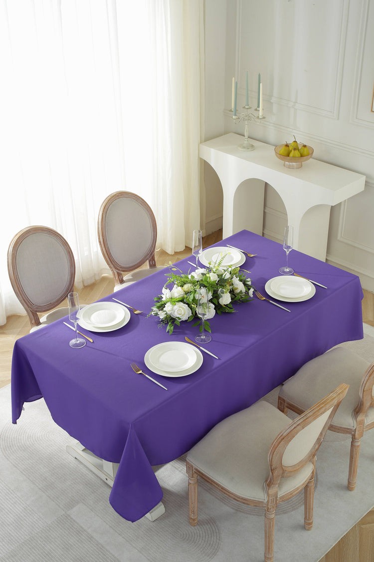 Premium Rectangle Polyester Table Cloth