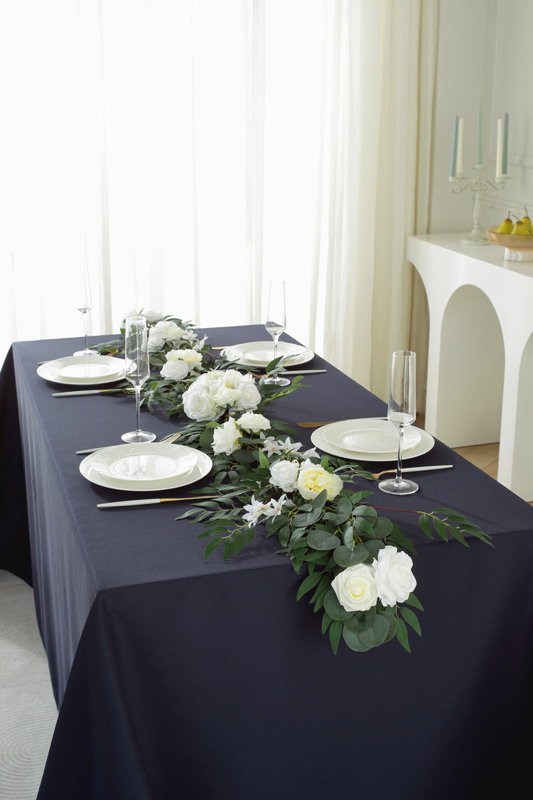 Premium Rectangle Polyester Table Cloth