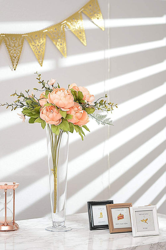 Trumpet Vases Centerpiece