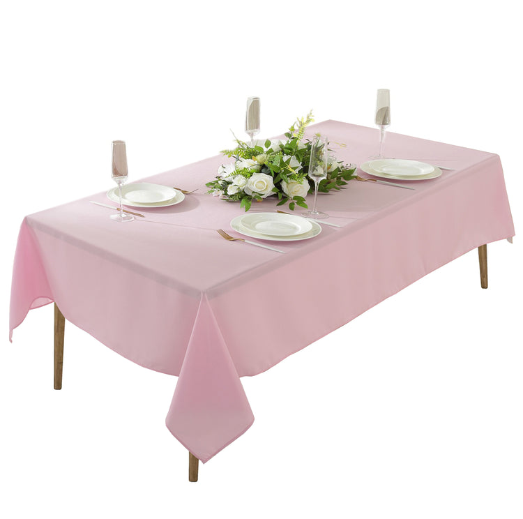 Premium Rectangle Polyester Table Cloth