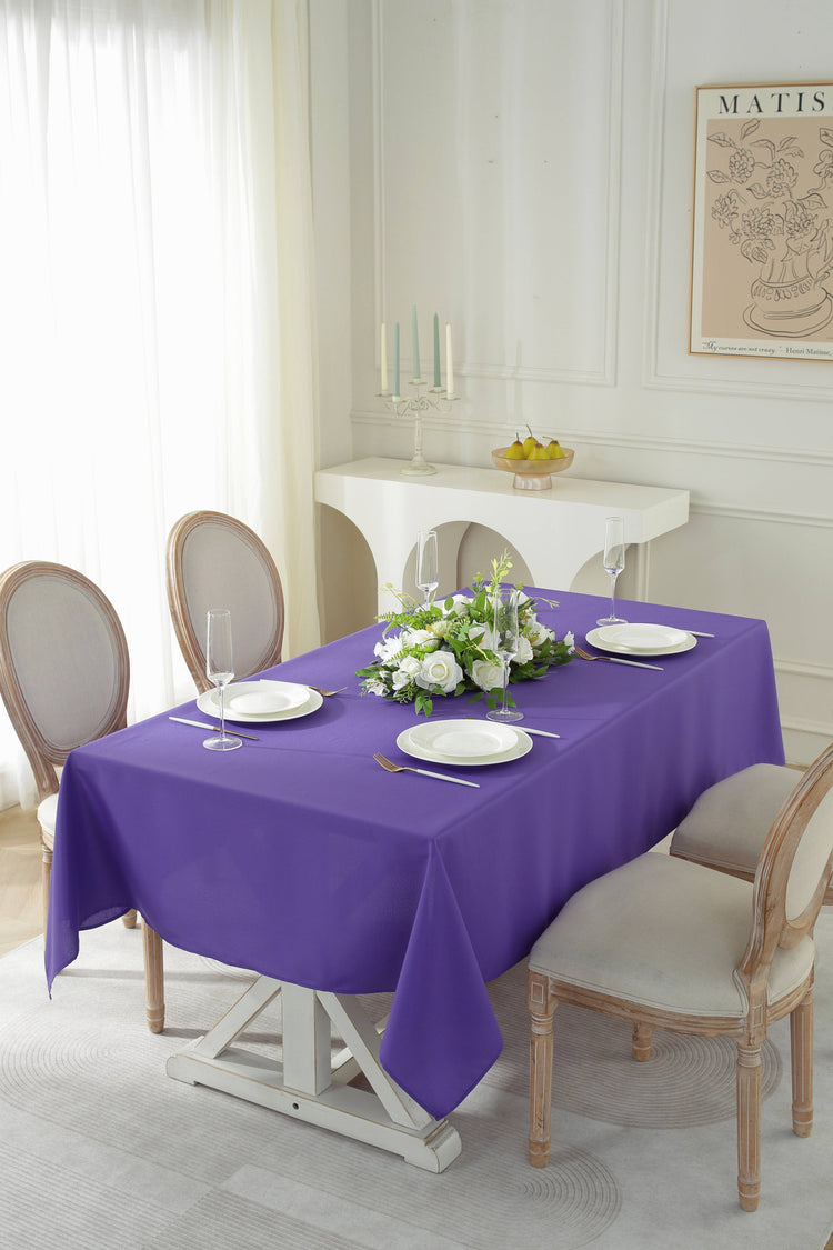 Premium Rectangle Polyester Table Cloth